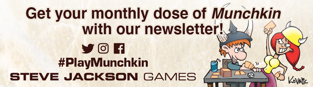 Banner link to Munchkin Newsletter