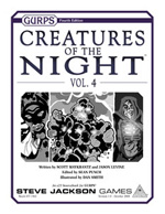 GURPS Creatures of the Night, Vol. 4 – Cover