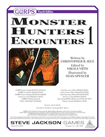 GURPS Monster Hunters Encounters 1 – Cover
