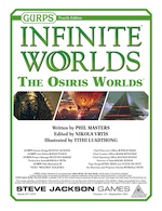 GURPS Infinite Worlds: The Osiris Worlds – Cover
